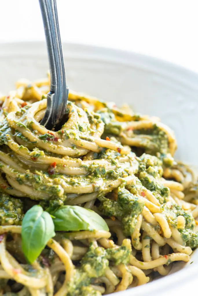 pasta in bowl