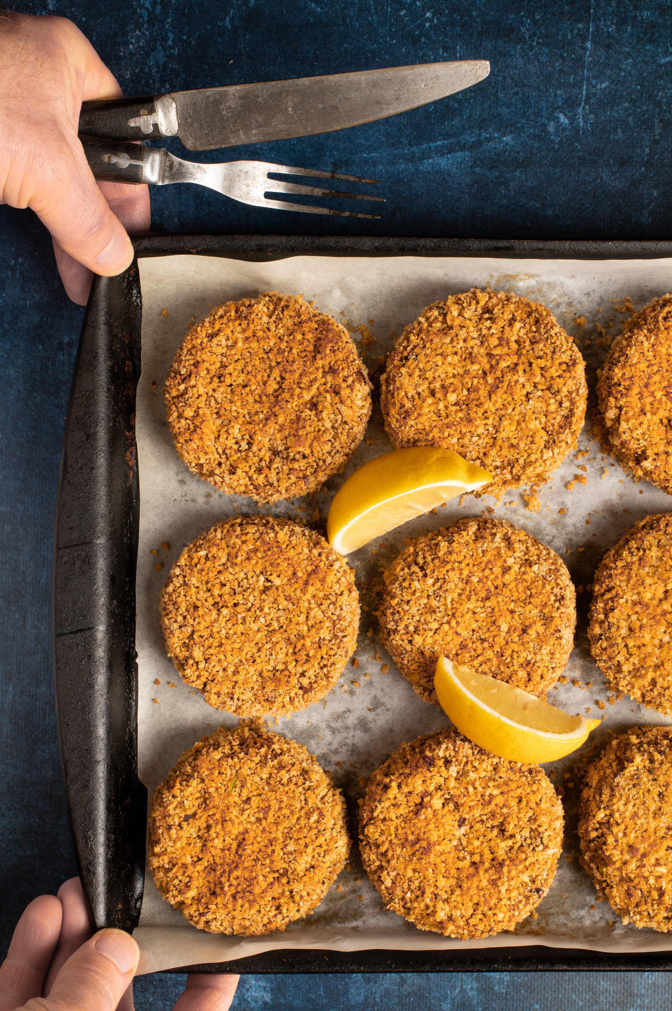 Vegan Crabless Cakes - Planted and Picked